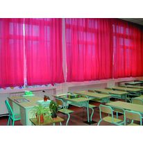 Rideaux montés sur rail jusqu'à 24 mètres de longueur | Rideaux