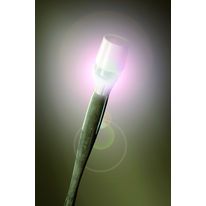 Borne haute à texture matricée équipée de leds | Sentinelle