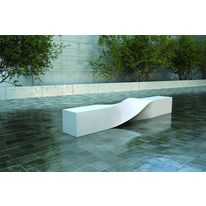 Banc en matériaux de synthèse pour un usage en milieu urbain | Banc S