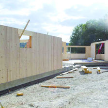 Paroi porteuse en bois massif | Tot'm