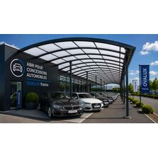 ABRI POUR CONCESSIONS AUTOMOBILES OVALUX