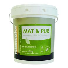 Peinture mate en poudre à diluer à l'eau | Mat & Pur