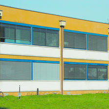 Brises-soleil à lames en Z orientables | Metalpak Sb 80/Sb 90