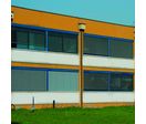 Brises-soleil à lames en Z orientables | Metalpak Sb 80/Sb 90