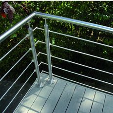 Garde-corps inox pour palier, escalier ou balcon | Oxynov