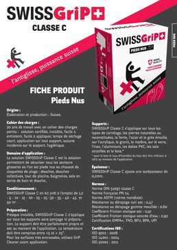Kit antidérapant Pieds nus | Swiss Grip+ 