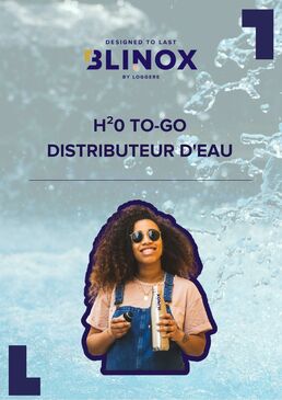 Remplisseur de gourde sur pied | H²O TO GO