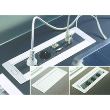 Boîtier de prises tournantes à encastrer | Netbox Turn