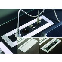 Boîtier de prises tournantes à encastrer | Netbox Turn