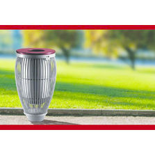 Corbeille destinée aux espaces verts urbains | Corbeille Garden City