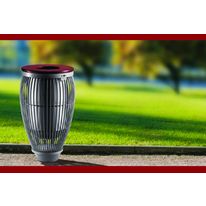 Corbeille destinée aux espaces verts urbains | Corbeille Garden City