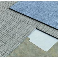 Dalles de sol PVC tissé à sous-couche intégrée pour plancher technique | Bio Felt