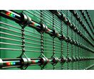 Maille inox à diodes diffusant des images fixes ou animées | Mediamesh