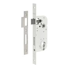 Serrure encastrable pour porte d'entrée serrure à cylindre réversible v/bc