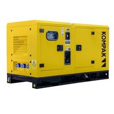  Groupe électrogène 34kVA diesel 400V 1500tr/min insonorisé | Kompak KDG34KSE