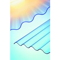 Plaque alvéolaire ou ondulée, transparente ou translucide | Plexiglas Heatstop
