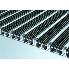 Tapis de propreté enroulable à profilés aluminium et revêtement polyamide | Ecoline Pioneer