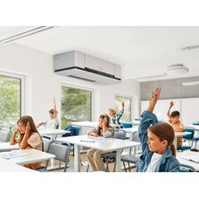 Ventilation double-flux décentralisée pour salle de classe en rénovation | Pureclass