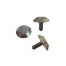 CLOUS PODOTACTILES PLAT INOX 316 R13 TETE D.25 MM TIGE 15 MM KIT DE 200 | WATTELEZ 
