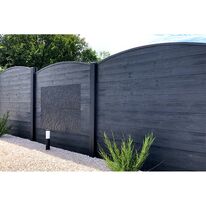 Clôture béton moderne simple face | RÉSILLE