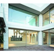 Baie vitrée à deux ou trois rails de roulement intégrés | ASS 77 PD.HI