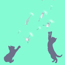 Panneau mural en intissé jusqu'à 300 cm de hauteur | Souris