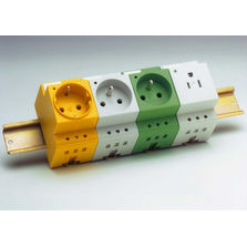 Prises de courant pour rail DIN | Prise rail DIN