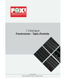 Catalogue | Frontrunner - Tapis d'entrée 