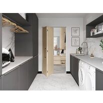  Système coulissant / pliant droit pour portes de séparation et portes de placard en bois | TANGO