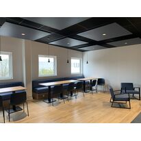 Ilot acoustique suspendu ou à fixer au mur - Gamme PHONOSTEEL | SONILO