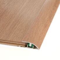 Profilé de seuil pour sols de niveaux différents | UNISYSTEM PLUS C/ en aluminium décor bois