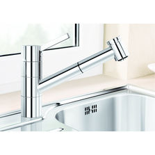 Robinetterie d'évier sous fenêtre | Blanco Tivo-S-F