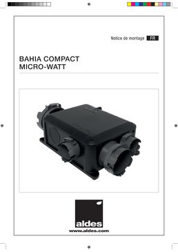 VMC à groupe extraplat pour espaces réduits et rénovation | Bahia Compact standard