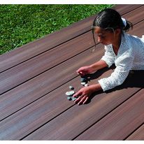 Twinson Character : Lames de terrasse extérieure en bois et PVC