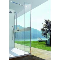 Cabine de douche avec robinetterie double face | Logic Horizon
