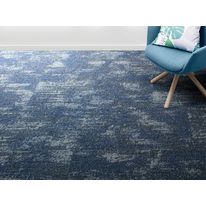 Dalle de moquette à velours tufté bouclé à motifs naturels | Collection Works