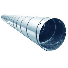 Conduit galvanisé pour ventilation ou aération en 12 diamètres jusqu'à 630 mm de diamètre | Conduits galvanisés