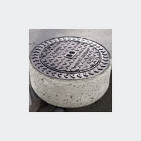 Couronnements béton avec fonte scellée | Couronnements carrés