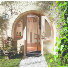 Porte d'entrée en aluminium à personnaliser | Eden aluminium