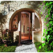 Porte d'entrée en aluminium à personnaliser | Eden aluminium