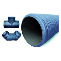 Tuyau en Pehd double paroi en 5 diamètres | Ecopal NF