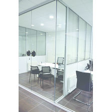 Système pour cloison intérieure vitrée démontable | Clip In