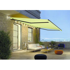 Store banne en aluminium avec système d?’éclaire à leds | Livona Led