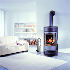 Poêle à bois céramique jusqu'à 10 kW | Blueline