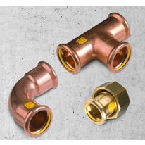 Raccords à indicateur de sertissage pour réseaux gaz et GPL | Raccords à sertir Gaz GPL