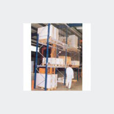 Séparateur de sécurité à grille pour rayonnages à palettes | Sogepal