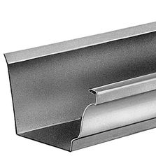 Gouttières en zinc carrées de profil simple ou mouluré | Gouttières carrées/moulurées