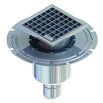 Siphons en acier inoxydable avec grilles séparées | ACO Hygisol Hygiene First