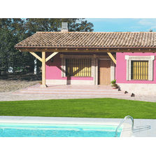 Tuile romane aspect texturé vieilli | TB-10