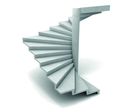Escalier en béton à noyau de 30 cm de diamètre | Escalier Hélicoïdal à noyau diamètre 30 cm et angle 16,87°